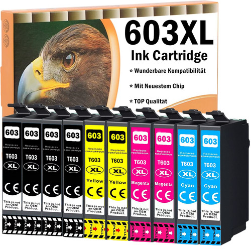 10x patronen für epson - patronen,