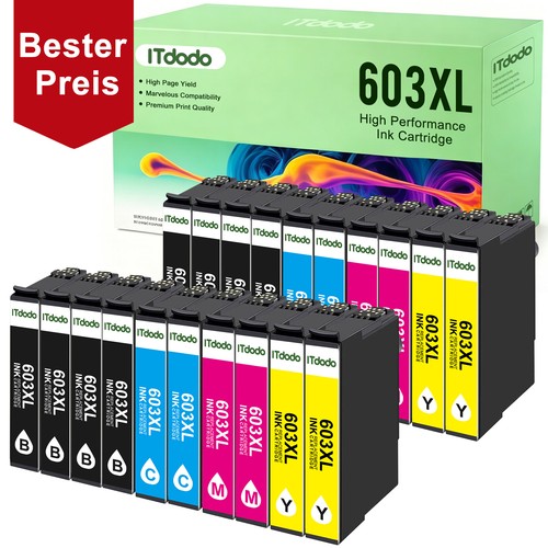 20x patronen für epson 603 - 603, xl