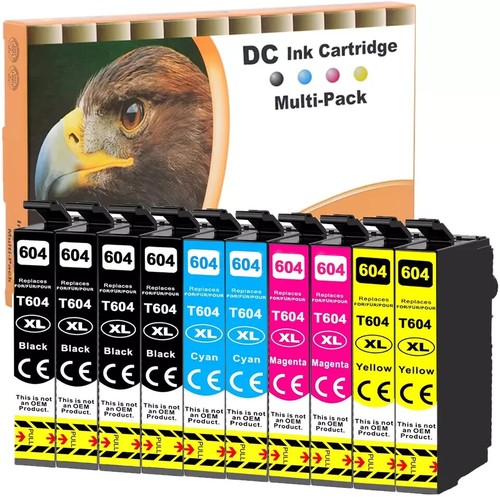 10x patronen für 604xl - für,